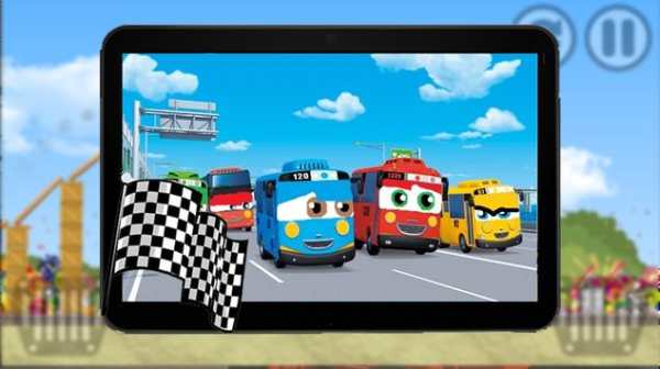 Super Tayo Bus Racing Game screenshot 1