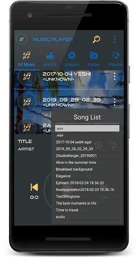 MP3 Music player screenshot 3