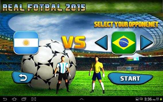 football 2015:sepak bola nyata screenshot 1