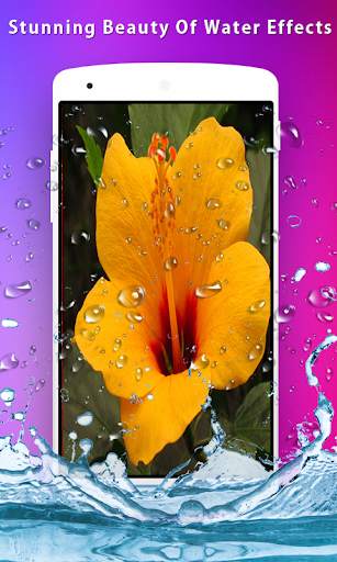 Hibiscus 3D Live Wallpaper скриншот 7