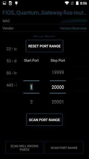 Port Authority - LAN Host Discovery & Port Scanner 4 تصوير الشاشة