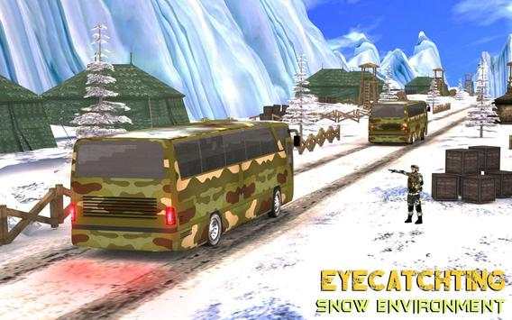 Army Camouflage Bus Driving 3D 2018 screenshot 4