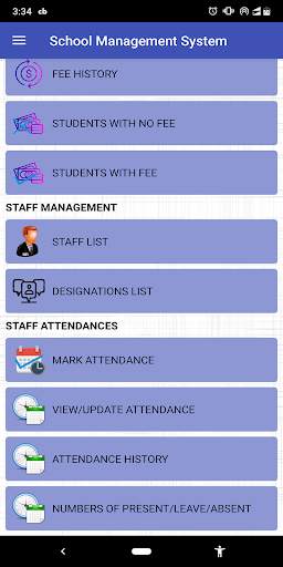 School Management System скриншот 3