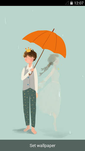 Rainy Romance Live Wallpaper screenshot 5