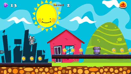 Permainan Kucing Petualang Lucu screenshot 4