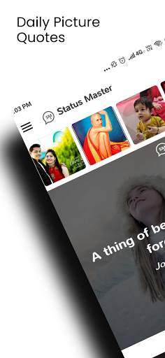 Status Master - Picture Quotes screenshot 1