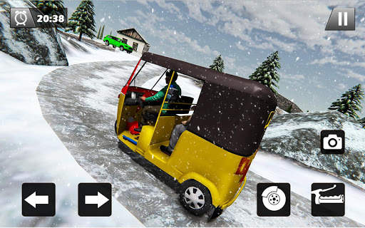 Tuk Tuk Driver Offroad Drive: Transport Passenger screenshot 12