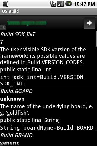 OS Build in Android screenshot 3