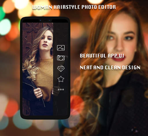 Woman HairStyle Photo Editor 1 تصوير الشاشة