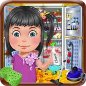 Freezer cleaning girls games