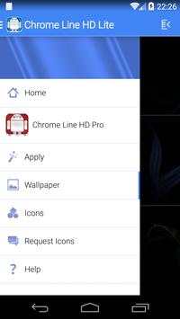 Chrome Line Lite - Icon Pack screenshot 7