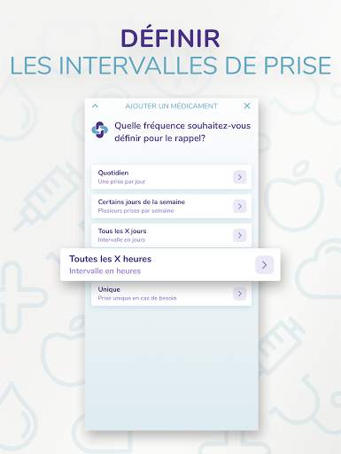 Rappel de médicament et de pilule avec alarme screenshot 8