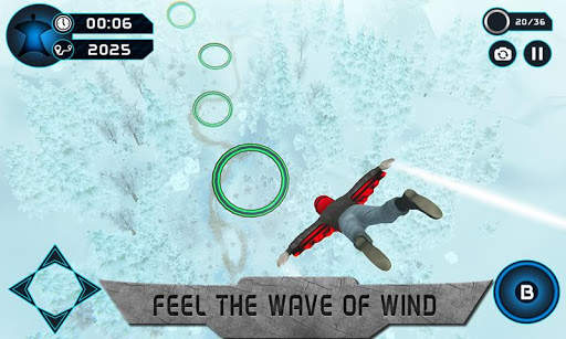 Wingsuit Simulator - Sky Flying Game screenshot 7
