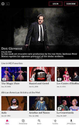 Met Opera on Demand screenshot 2