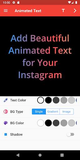 Animated Text Story for Instagram screenshot 1