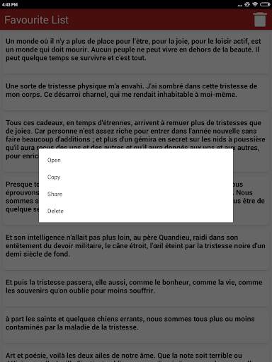 Citations Triste & Proverbes screenshot 11
