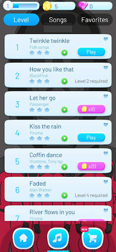 Squid Games : piano tiles screenshot 2
