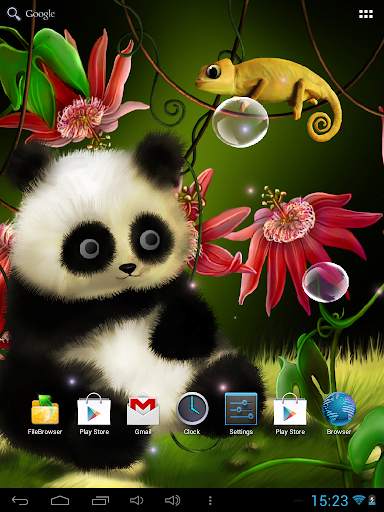 Panda Live Wallpaper screenshot 5
