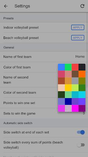Volleyball Score Simple screenshot 5