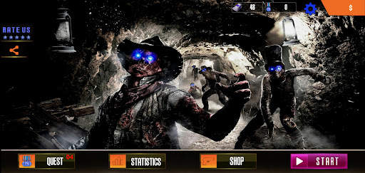 Zombie Hunting War Game:Survival Days screenshot 2