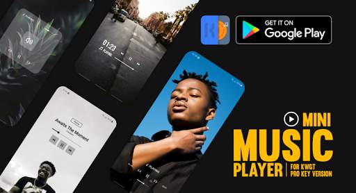Mini Music player for kwgt screenshot 1