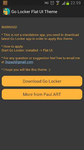 Flat UI Go Locker screenshot 2