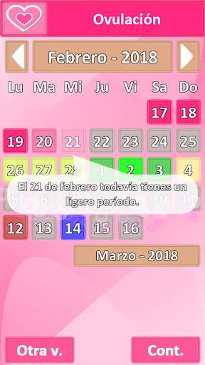 App de Ovulación Español screenshot 4