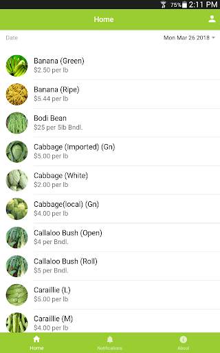 AgriPrice (MarketWatcher) screenshot 1