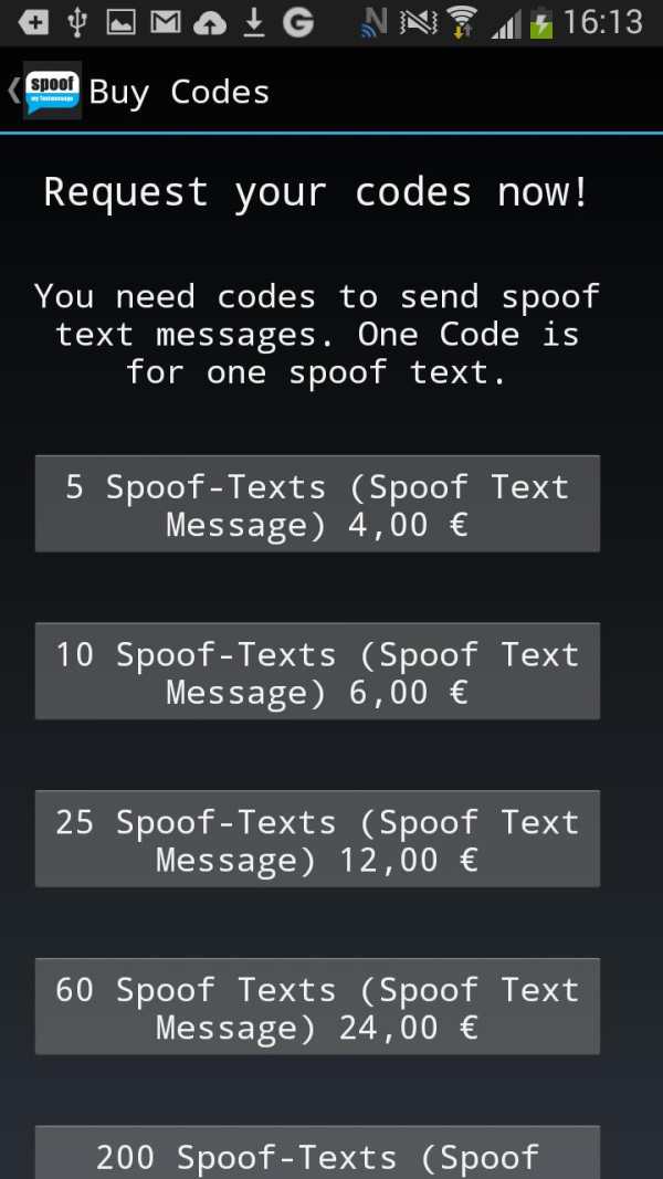 Spoof Text Message 4 تصوير الشاشة