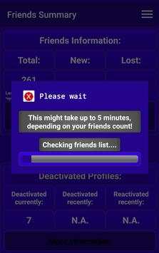 Who unfriended me - free social insight tool screenshot 4
