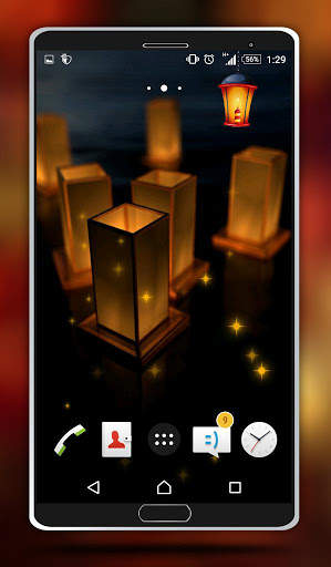 Lanterns Live Wallpaper 1 تصوير الشاشة