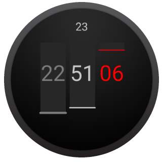 Clean Watch Face for Wear screenshot 1