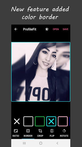 ProfileFit - Photo Editor (Crop, Filters & More!) screenshot 4