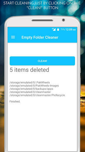 Empty Folder Cleaner screenshot 2