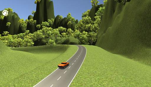 Modern Muscle Car Tour Driving Simulator स्क्रीनशॉट 1