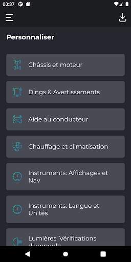 Carista OBD2 screenshot 2