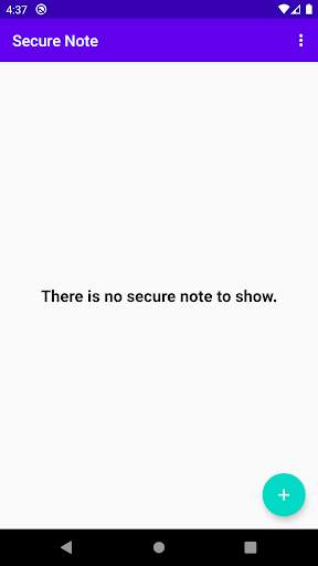 Secure Note 3 تصوير الشاشة