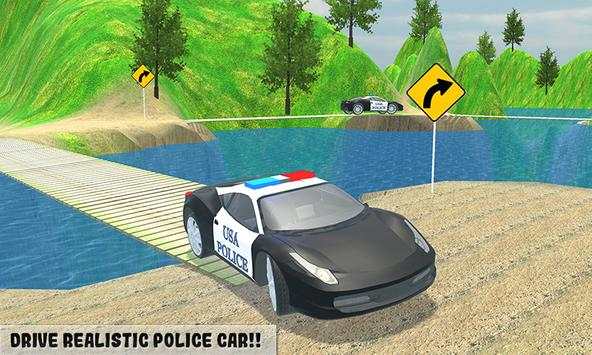 Police Car Driver Offroad 2018 screenshot 1