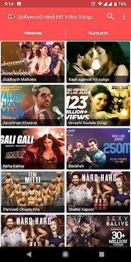 Bollywood Hindi HD Video Songs screenshot 5