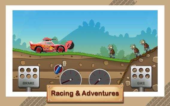 McQueen Lightning Zombie Road screenshot 2