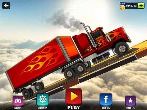 Impossible 18 wheeler Truck Driving Tracks screenshot 11