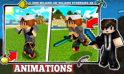 Animations Mod to Minecraft PE screenshot 3