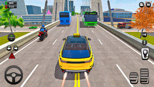 Grand Taxi Drive Simulator: Modern Taxi Games 2021 screenshot 2