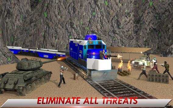 Police Train: Crush the Terrorist Convoy screenshot 12