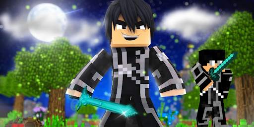 Kirito Skin for Minecraft screenshot 1