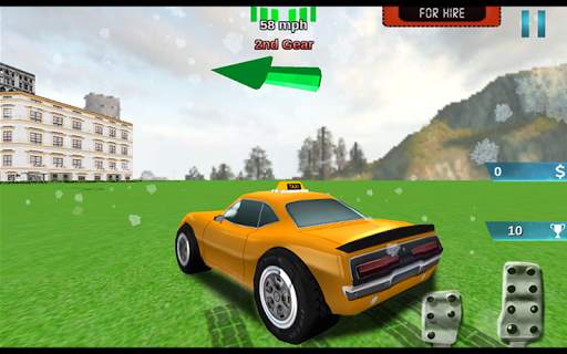3D Santa Taxi Drive screenshot 15