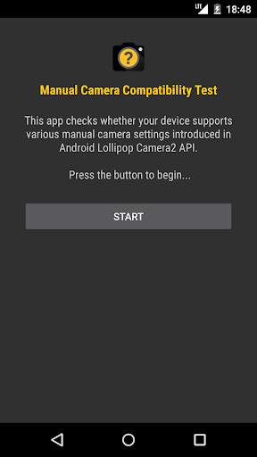 Manual Camera Compatibility screenshot 1
