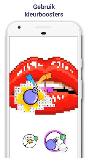 Pixel Art - kleuren op nummer screenshot 5