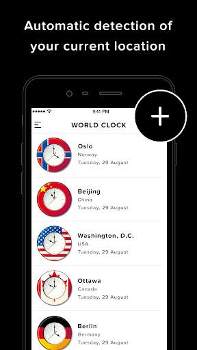 World Clock & Widget 1 تصوير الشاشة
