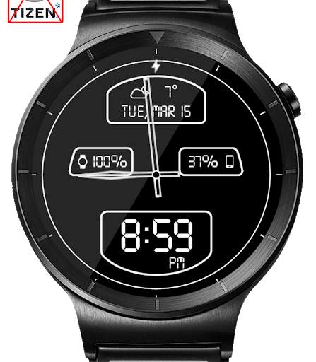 Chrome LED HD Watch Face Widget & Live Wallpaper screenshot 17
